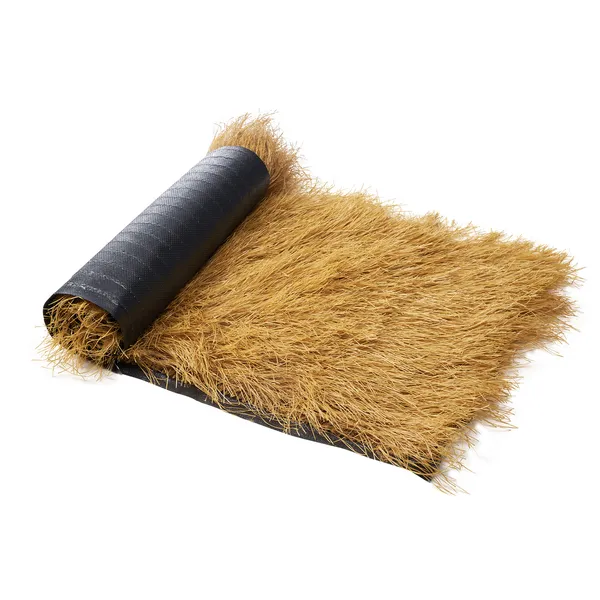 Artificial Thatch Grass Roof, 1.3 x 3.9 ft Tiki Bar Hut Thatch Roofing Roll, Waterproof & Fire-Resistant, Palapa Tiki Roof Mat for Patio Pool Beach Tropical Hawaiian Party D茅cor - Image 8